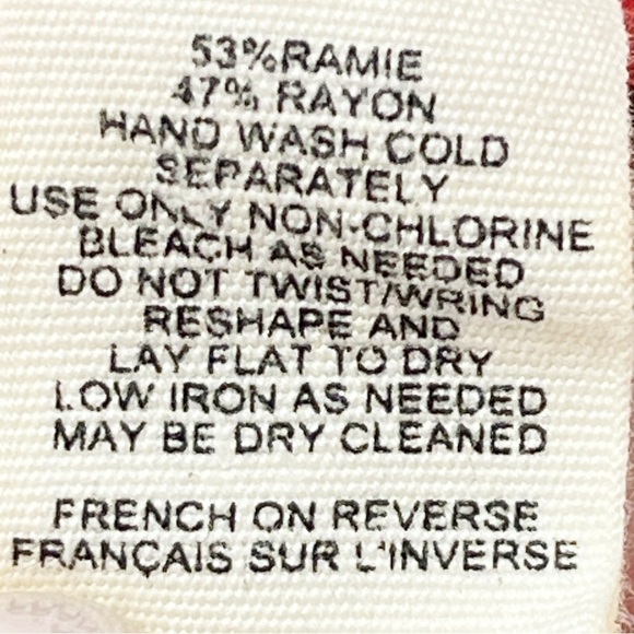 ANTHROPOLOGIE MOTH Women’s Coral Red TAUPO Asymetrical Ruffle Kimono Sweater S - Picture 9 of 9